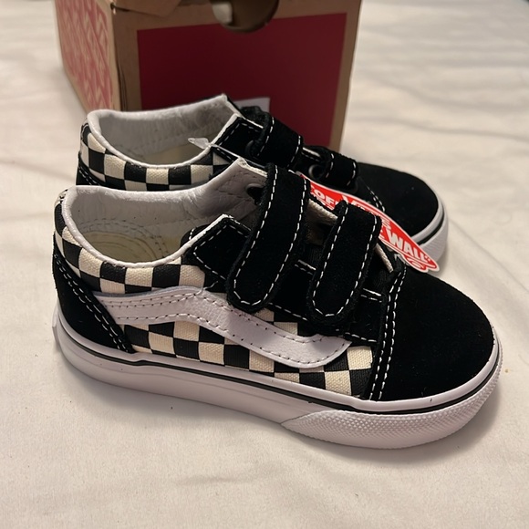 Toddler Old Skool V Primary Check Shoe Size 6 - Picture 5 of 5
